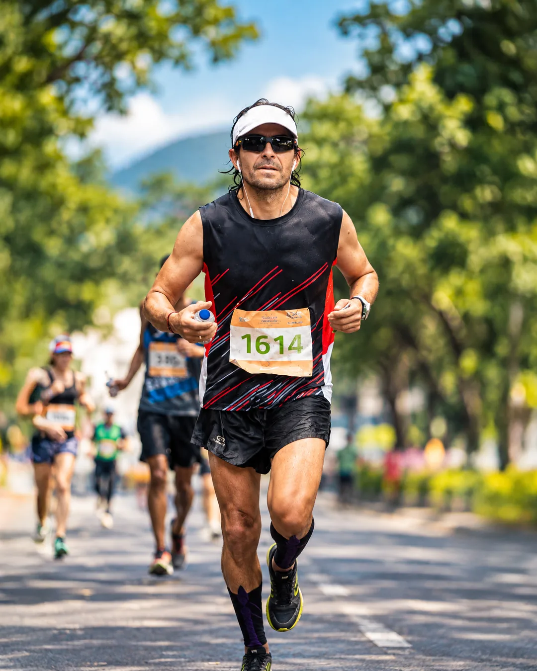 Cami ALH en carrera